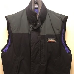 Nautica Mens Winter Reversible Vest Mens Large